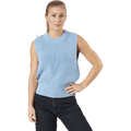 ONLPARIS Life Vest Knt Sky Blue – Women's Slim Fit Casual Top