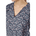 Onlsonja Life S/S V-neck Top — Night Sky