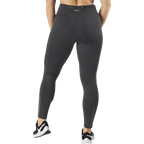 Run Reflective Tights — Black/Grey/Silver
