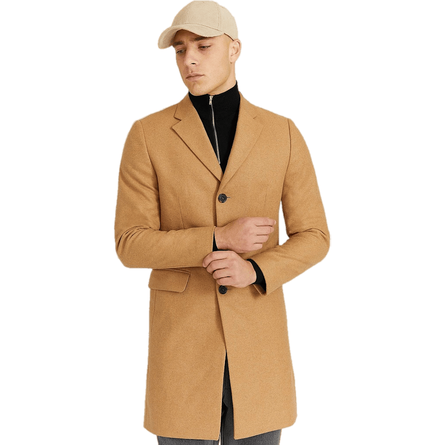 Studio Total Lambton Wool Coat — Camel