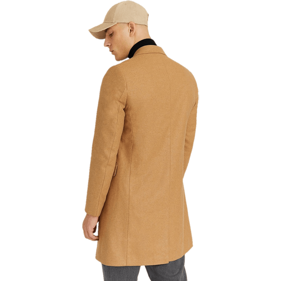 Studio Total Lambton Wool Coat — Camel