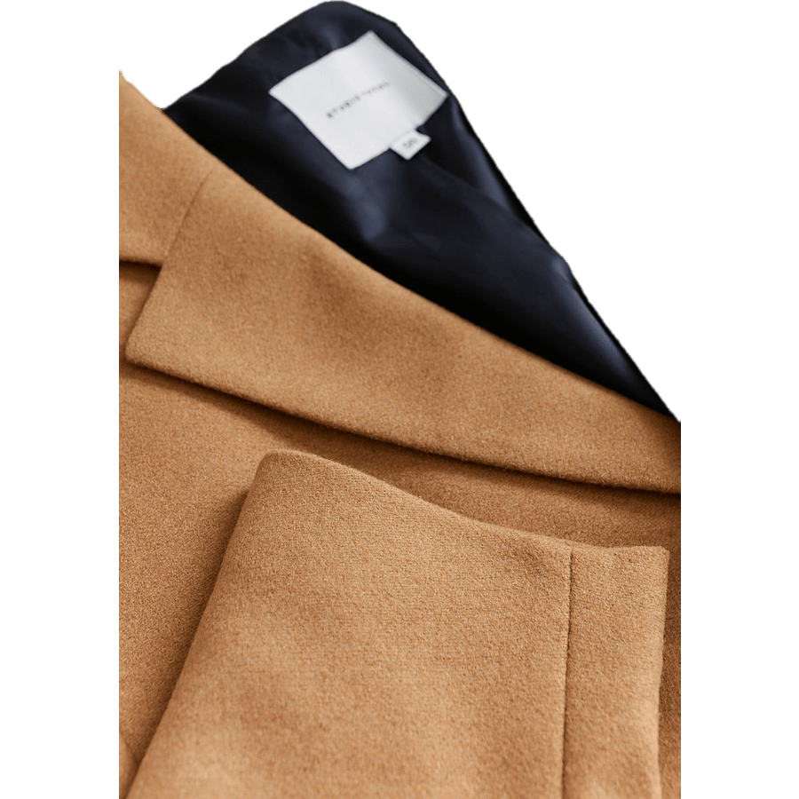 Studio Total Lambton Wool Coat — Camel