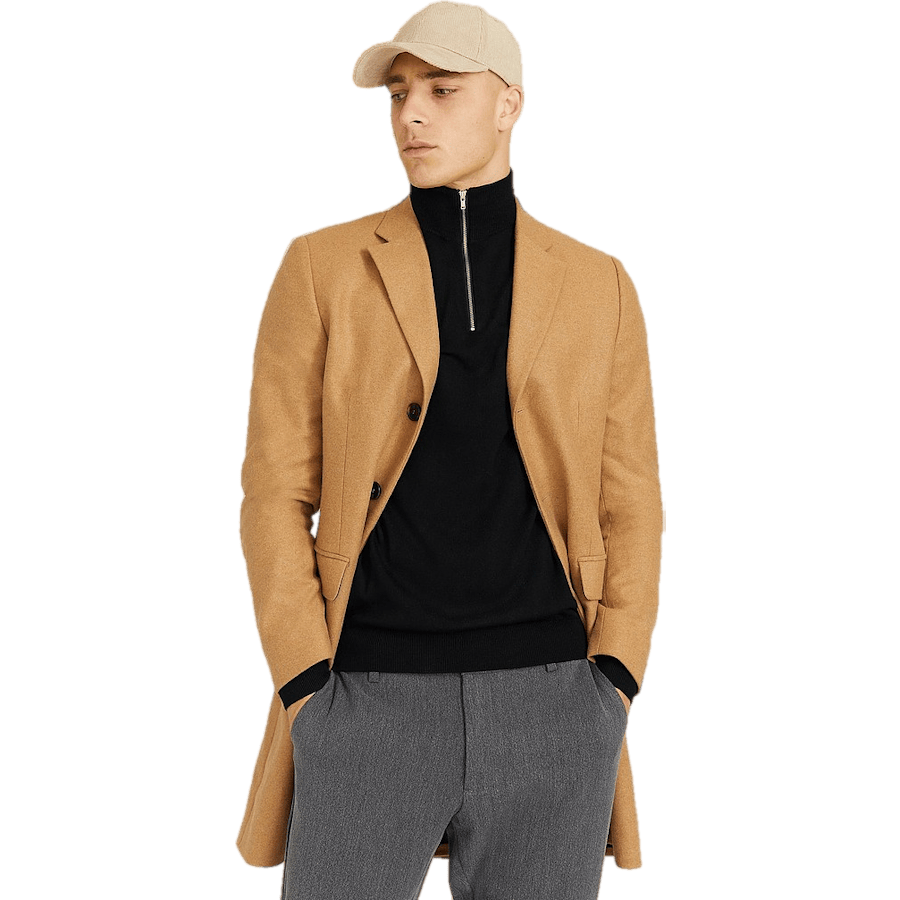 Studio Total Lambton Wool Coat — Camel