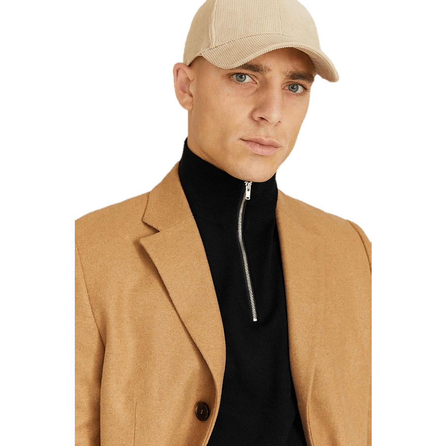 Studio Total Lambton Wool Coat — Camel