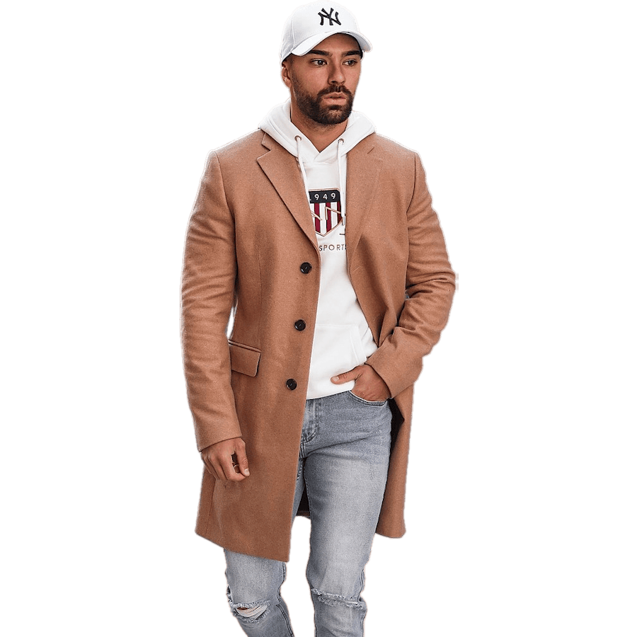 Studio Total Lambton Wool Coat — Camel