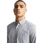 Melker Oxford Shirt Grey