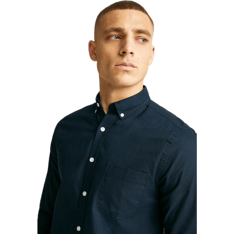 Melker Oxford Shirt — Navy