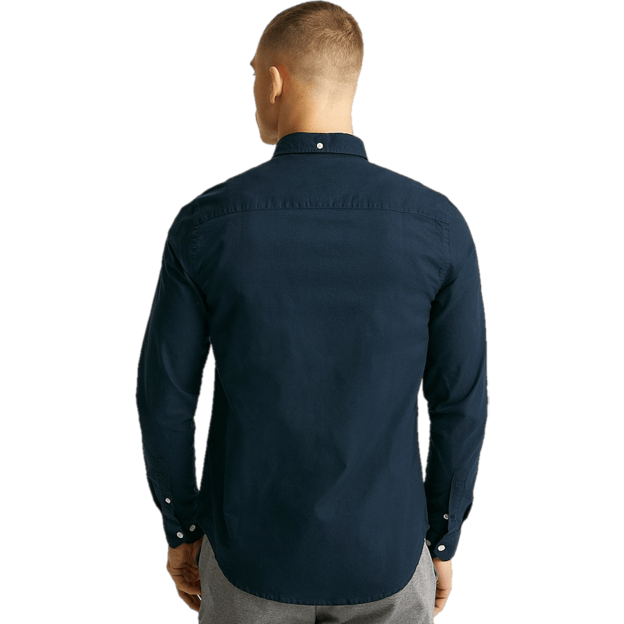 Melker Oxford Shirt — Navy