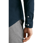 Melker Oxford Shirt — Navy