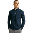 Melker Oxford Shirt — Navy