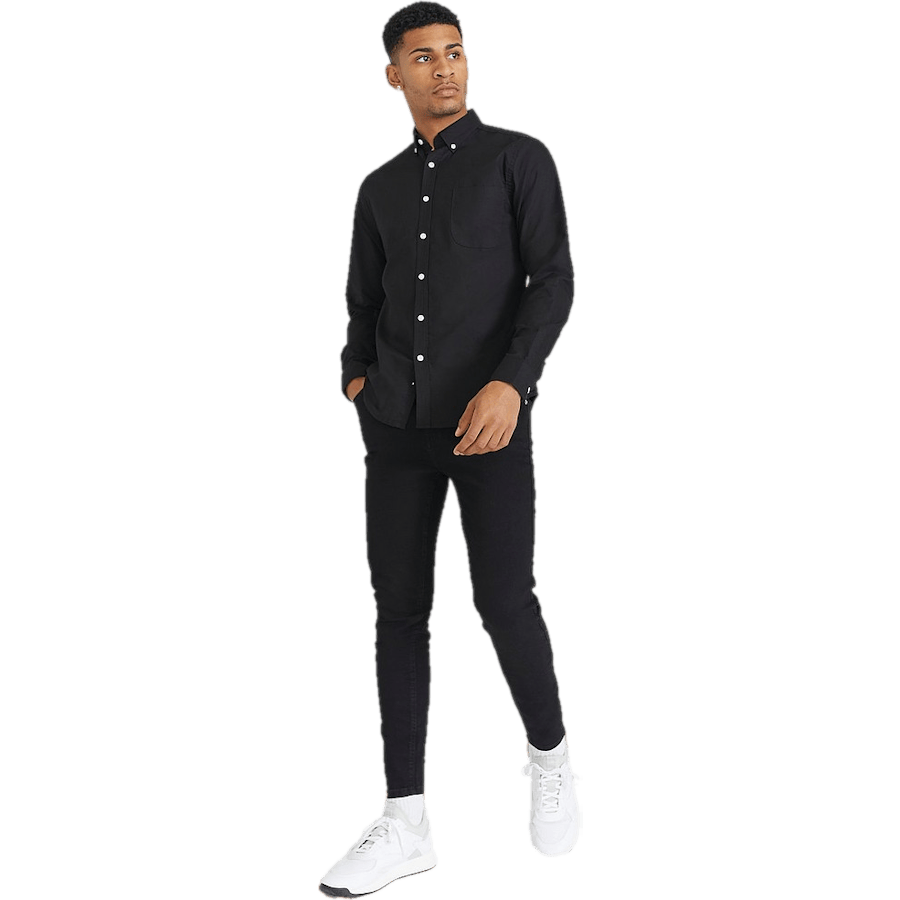 Melker Oxford Shirt Black