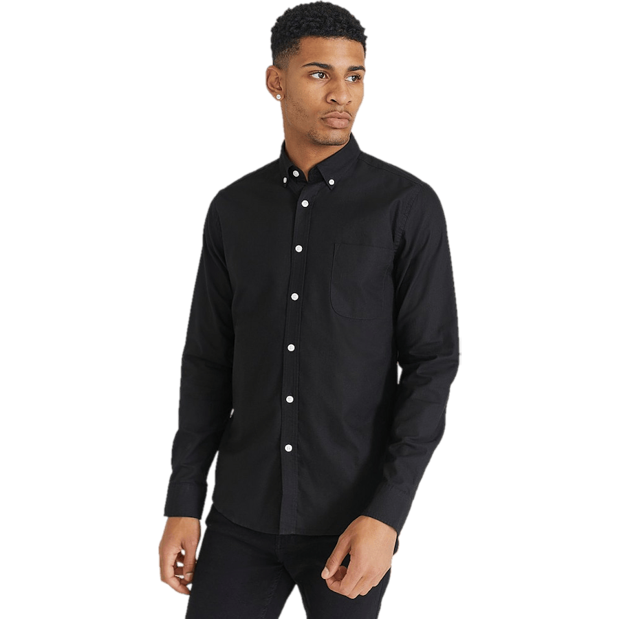 Melker Oxford Shirt Black