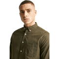 Melker Oxford Shirt — Olive