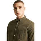 Melker Oxford Shirt — Olive