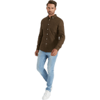 Melker Oxford Shirt Brown