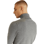 Craven Roll Neck Mid Greymelange