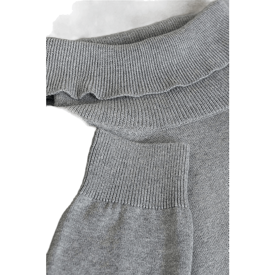 Craven Roll Neck Mid Greymelange