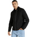 Teddy Fake Suede Jacket Black