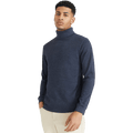 Roll Neck Navymelange