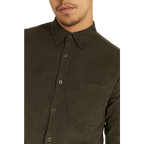 Melker Baby Cord Shirt — Olive