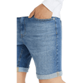 Slim Fit Shorts — Light Blue