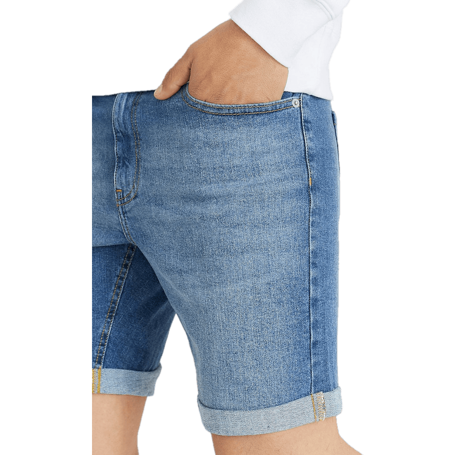 Slim Fit Shorts — Light Blue