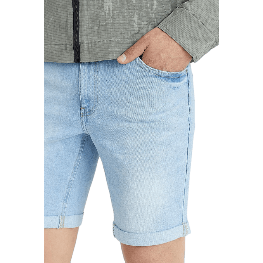 Slim Fit Shorts — Vintage Light Blue