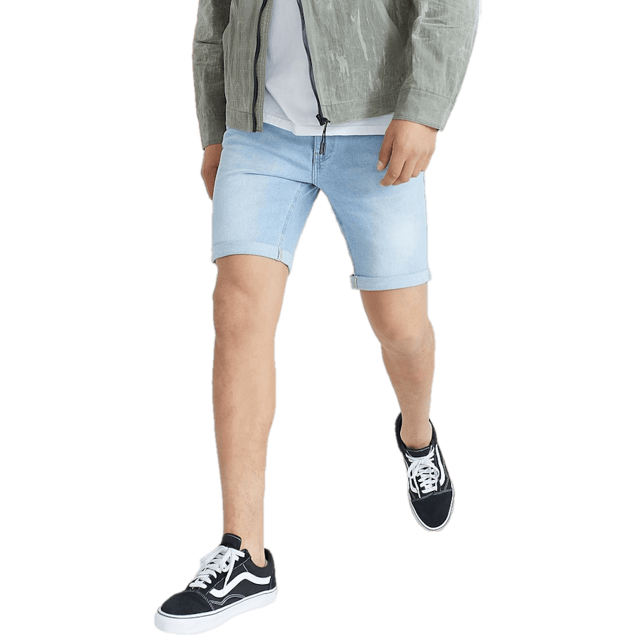 Slim Fit Shorts — Vintage Light Blue