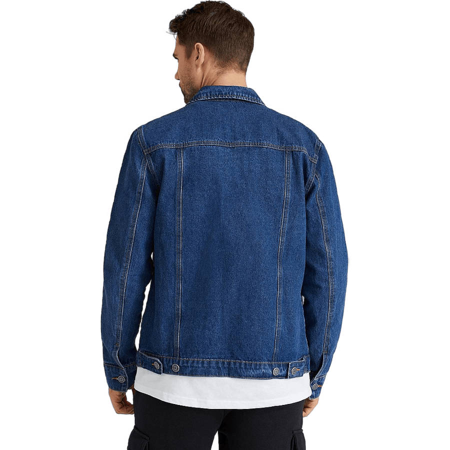 Favourite Denim Jacket — Mid Blue Wash