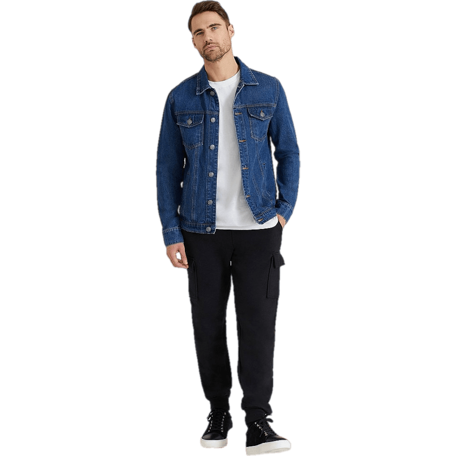 Favourite Denim Jacket — Mid Blue Wash