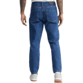 Regular Tapered Jeans — Rigid Blue