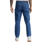 Regular Tapered Jeans — Rigid Blue
