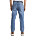 Regular Tapered Jeans — Mid Blue