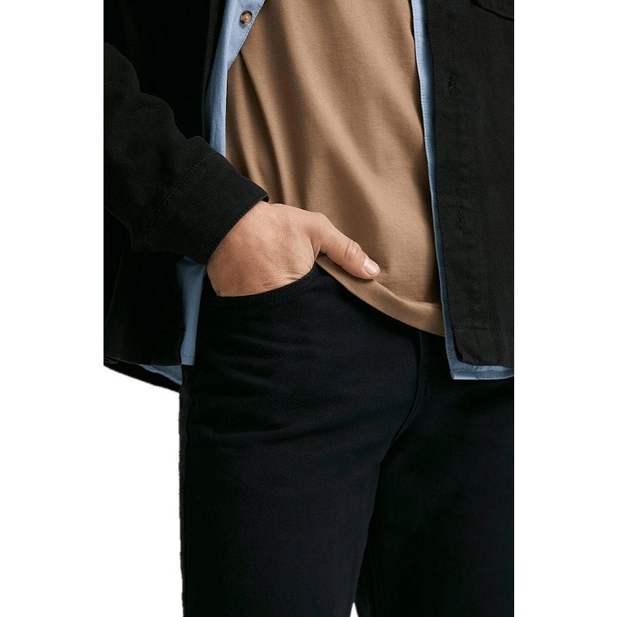 Regular Tapered Twill — Black