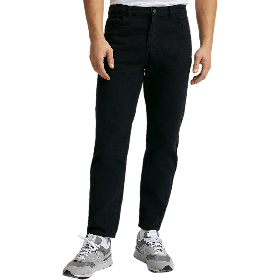 Regular Tapered Twill — Black