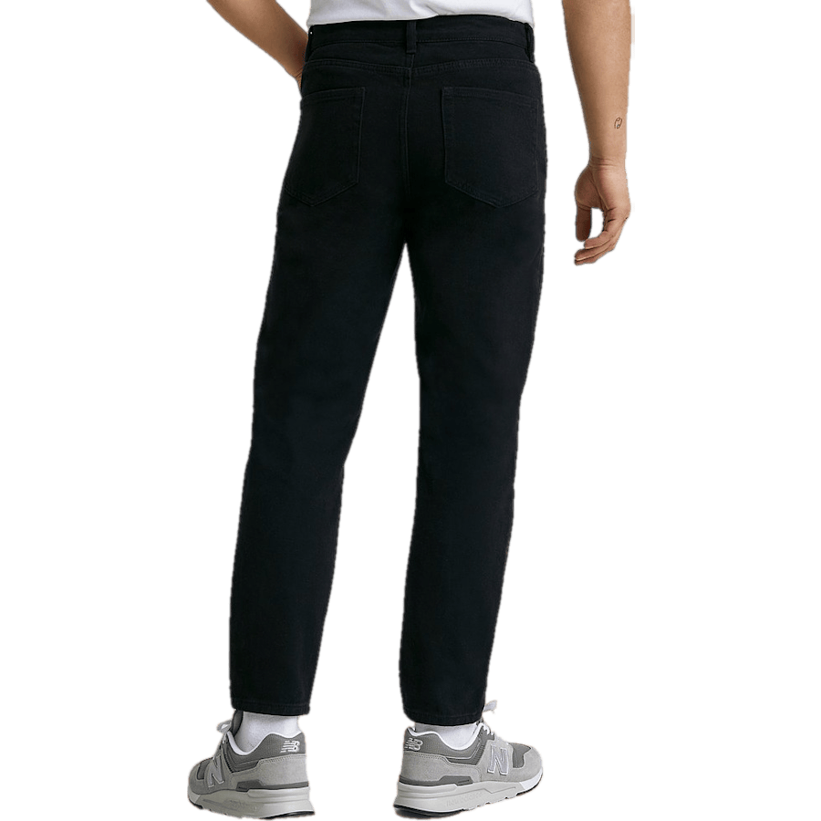 Regular Tapered Twill — Black