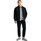 Regular Tapered Twill — Black