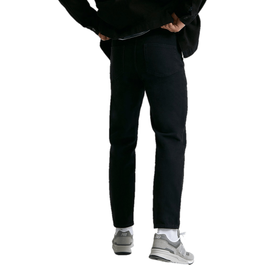 Regular Tapered Twill — Black