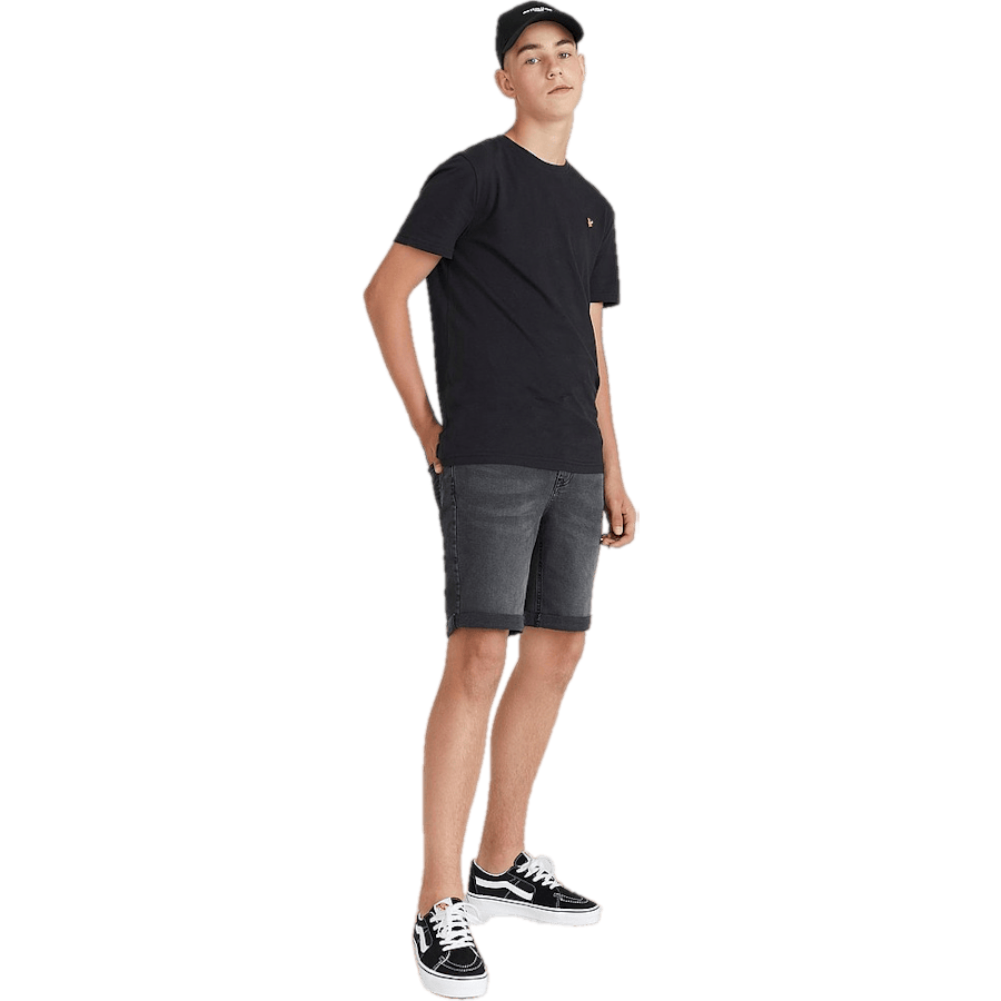Slim Fit Shorts Black Wash