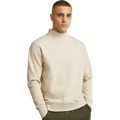 Wide Rib Sweatshirt — Ecru