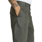 Loose Twill Trousers — Grey