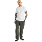 Loose Twill Trousers — Grey