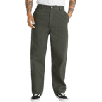 Loose Twill Trousers — Grey