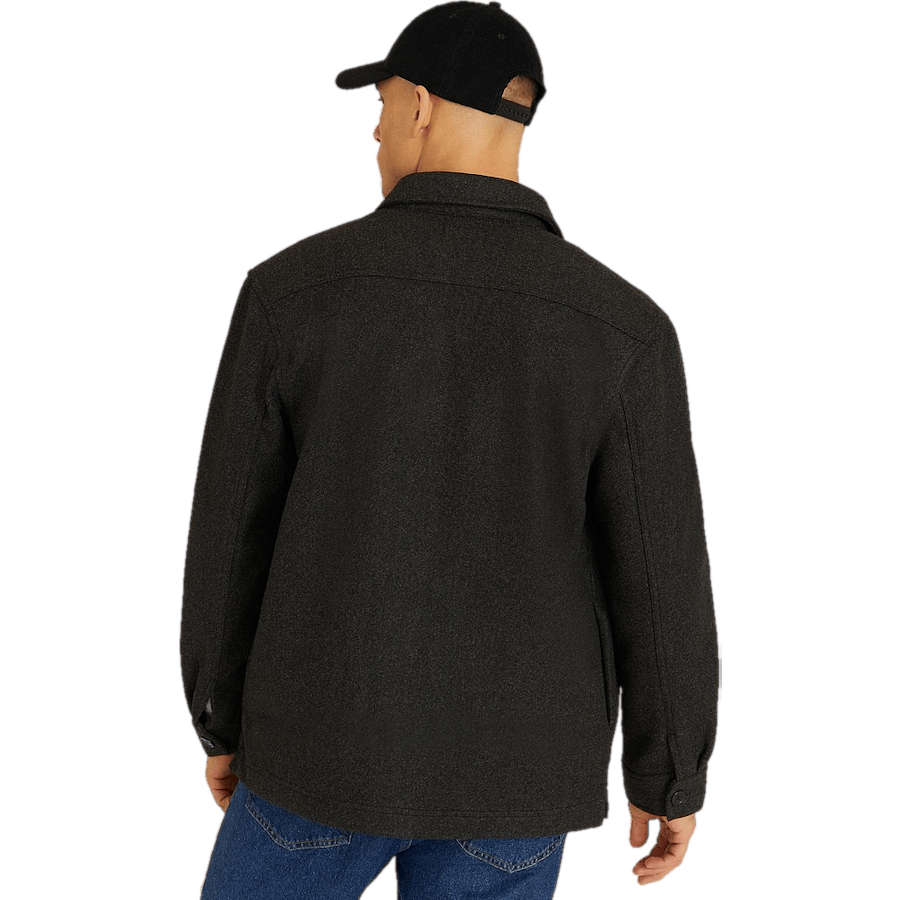 Studio Rugged Overshirt — Dark Greymelange