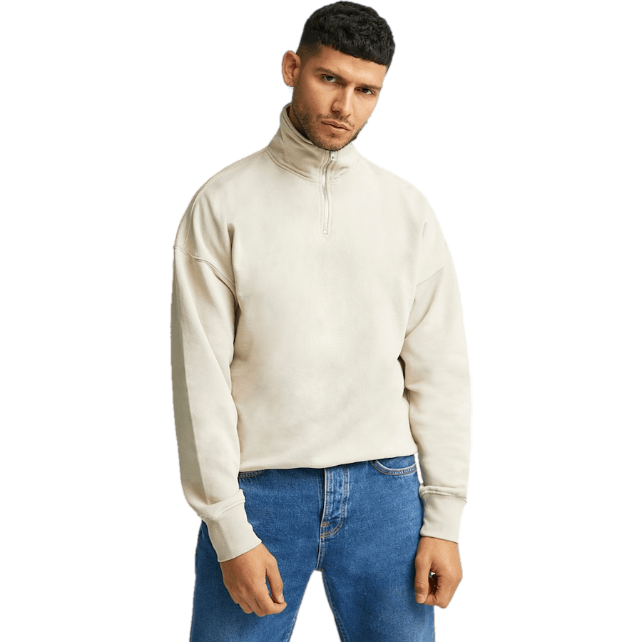 Studio 1/2 Zip Sweater — Sand