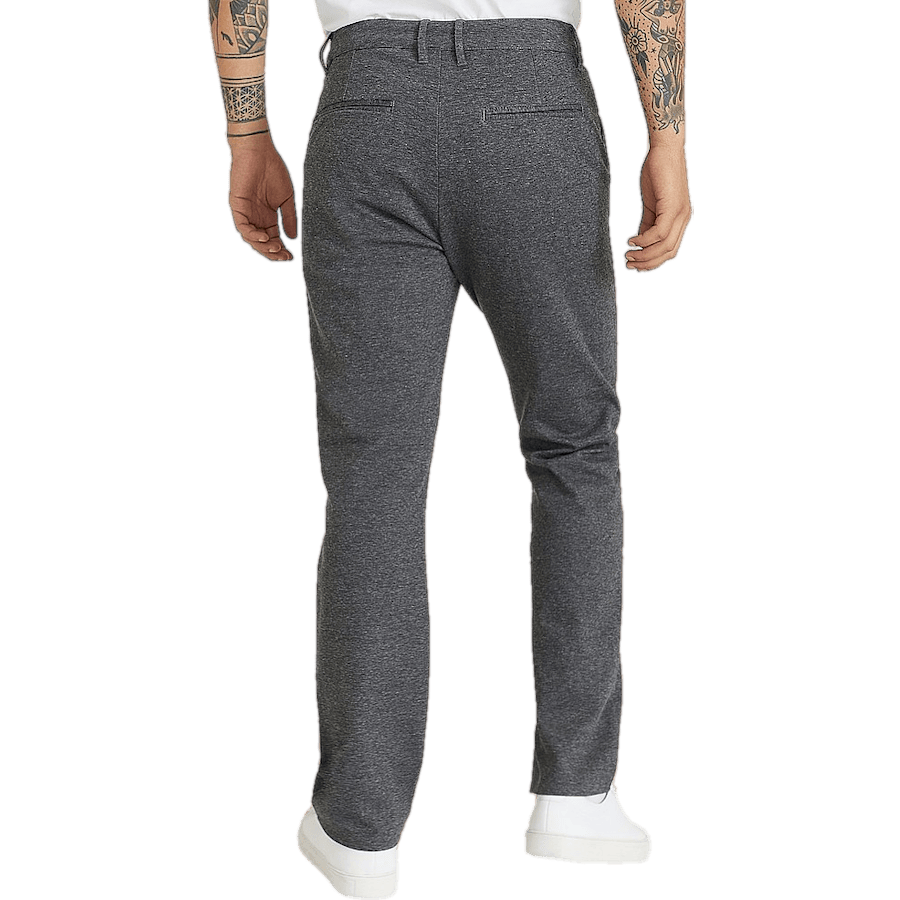 Soft Straight Chino — Dark Grey