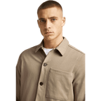 New Soft Overshirt — Beige