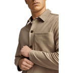 New Soft Overshirt — Beige