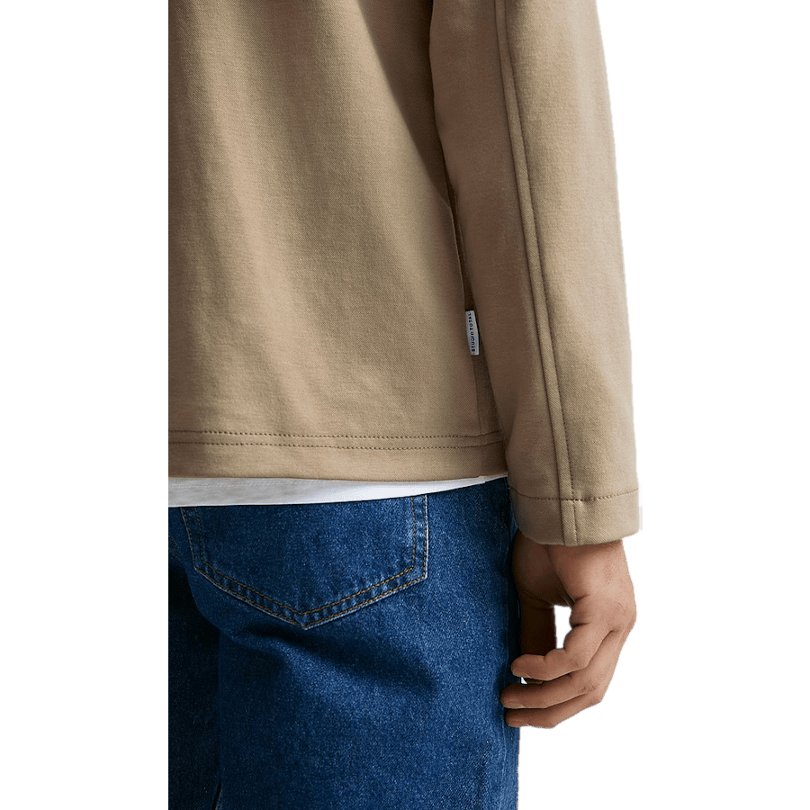 New Soft Overshirt — Beige