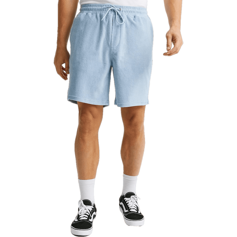 Terry Shorts — Sunbleached Blue